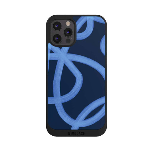 Apple iPhone 12 Pro NIVOpure Laced Up Tones of Blue