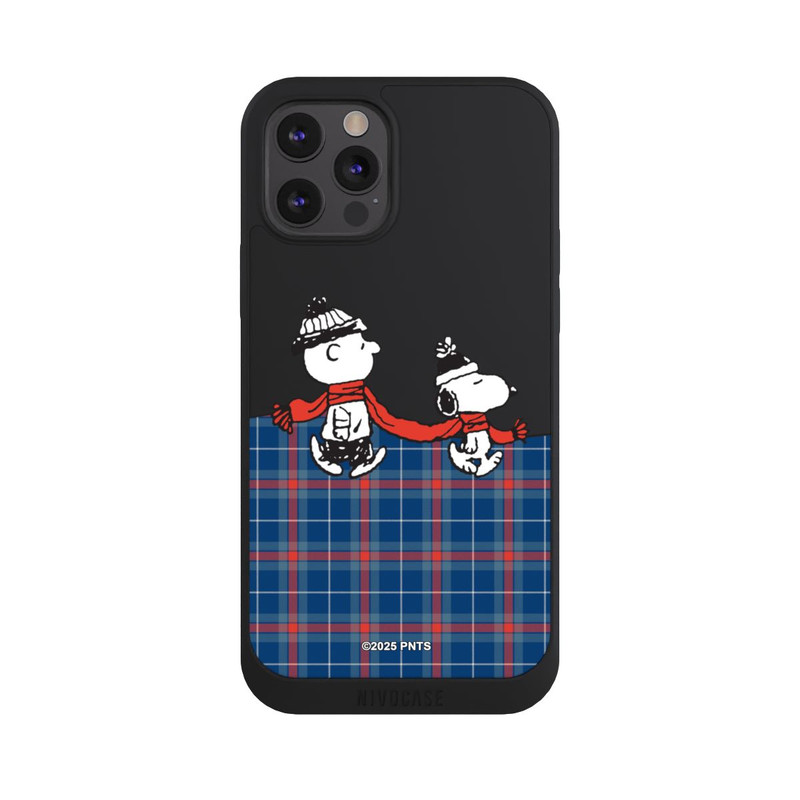 iPhone 12 Pro NIVOpure Peanuts Weihnachtspulli Transparent