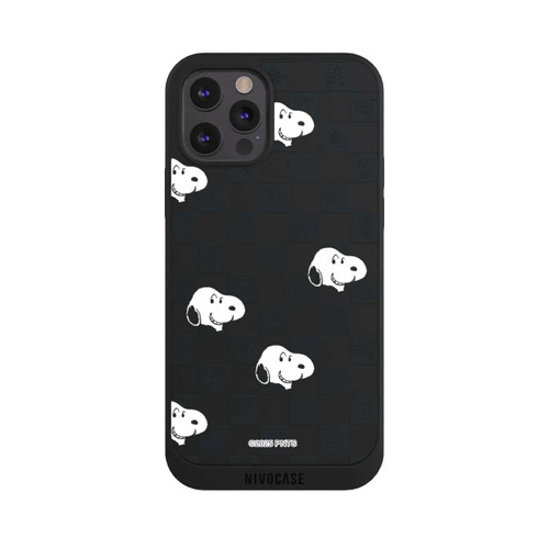 Apple iPhone 12 Pro NIVOpure Snoopy Checked Pattern