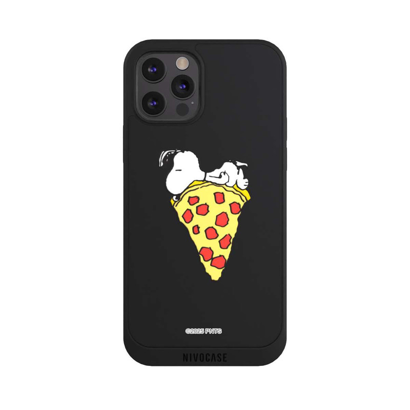 iPhone 12 Pro NIVOpure Snoopy Pizza Transparent