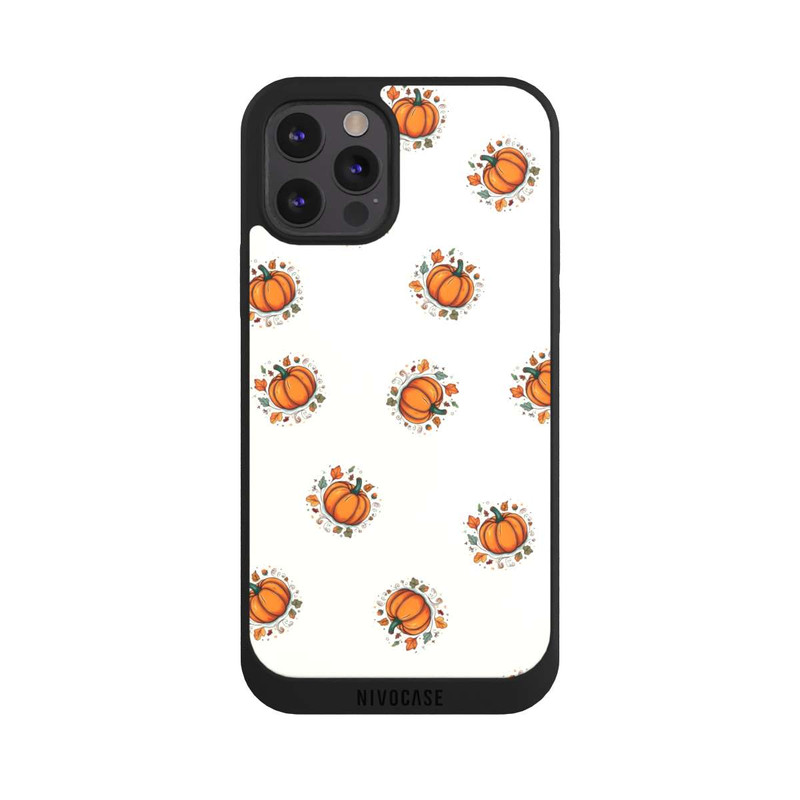 iPhone 12 Pro NIVOpure Kürbismuster Beige
