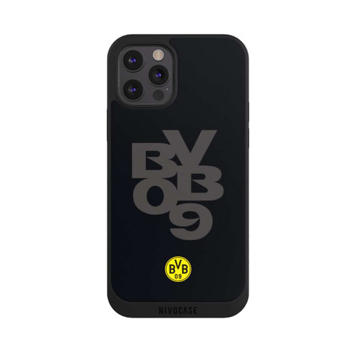 Apple iPhone 12 Pro NIVOpure BVB09 Grau Schwarz