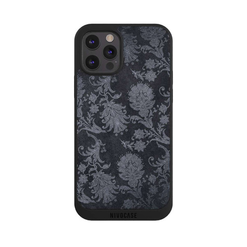 Apple iPhone 12 Pro NIVOpure Königlich schwarze Tapete