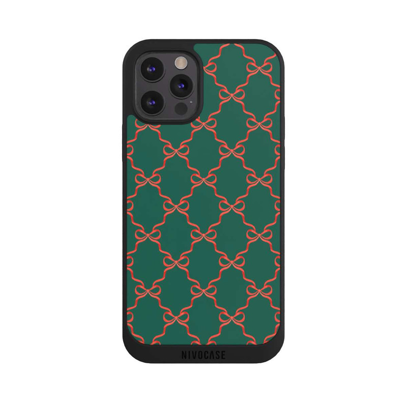 iPhone 12 Pro NIVOpure Rubans Rouge Vert