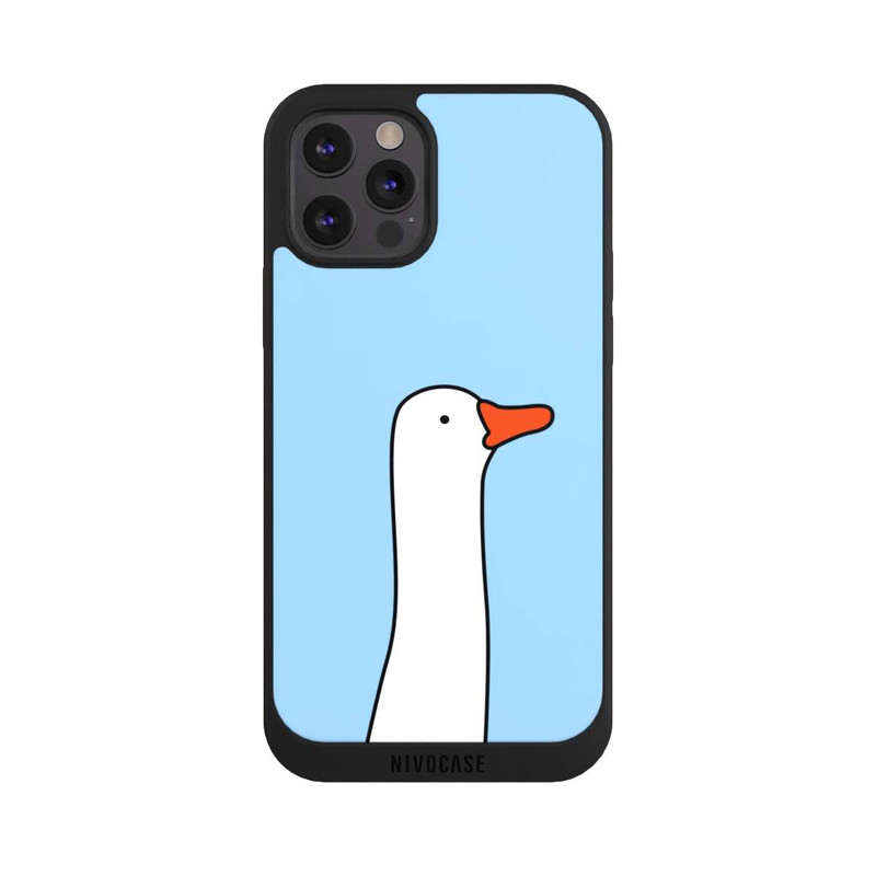 iPhone 12 Pro NIVOpure Trendy Duck Profile Blue