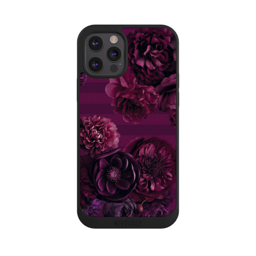 Apple iPhone 12 Pro NIVOpure Majestic Baroque Blossom Dream Burgundy Pink mit KI