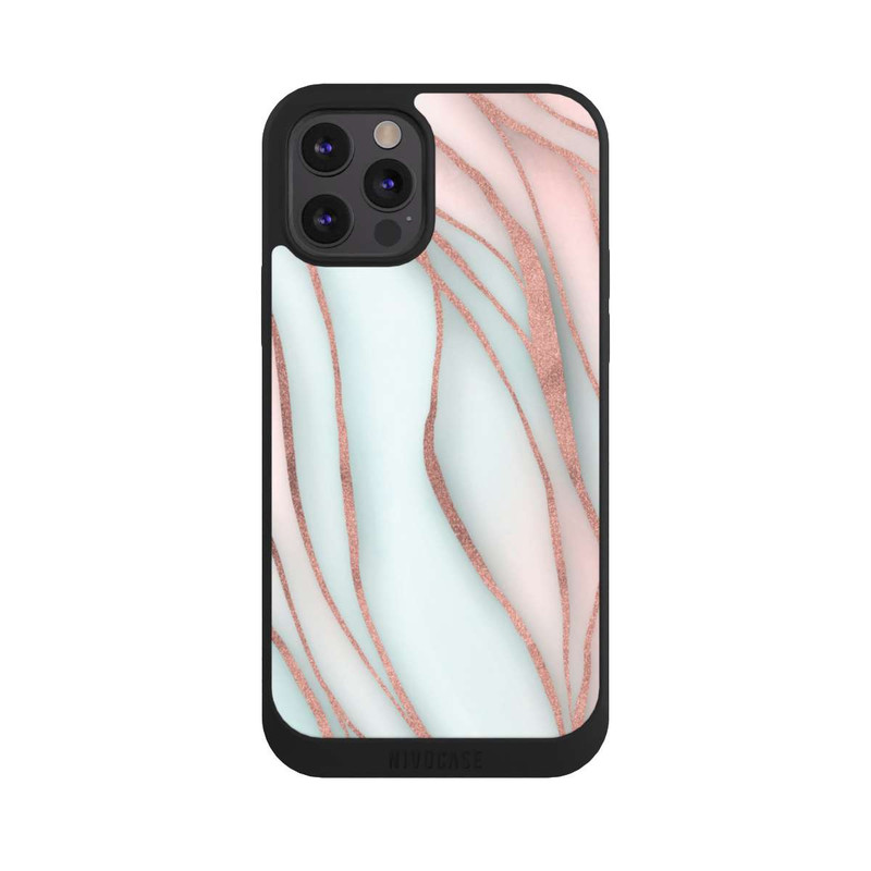 iPhone 12 Pro NIVOpure Soft Waves Gold Rose Gold