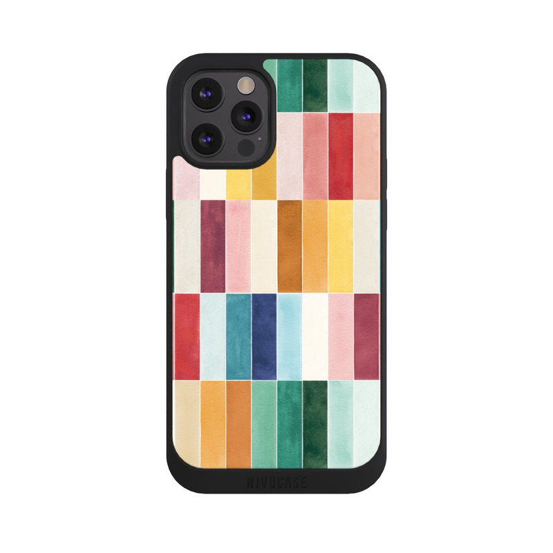 iPhone 12 Pro NIVOpure Modern Craft Geometric Rectangular Tiles