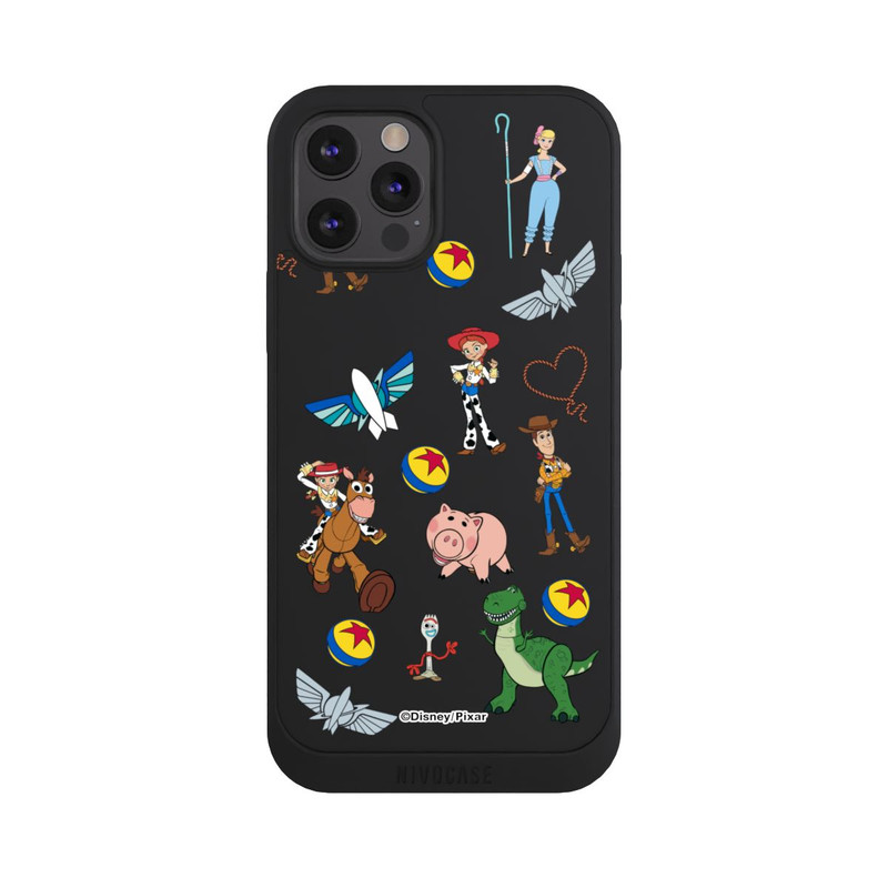 iPhone 12 Pro NIVOpure Toy Story 5 Hero Toys Pattern Transparent