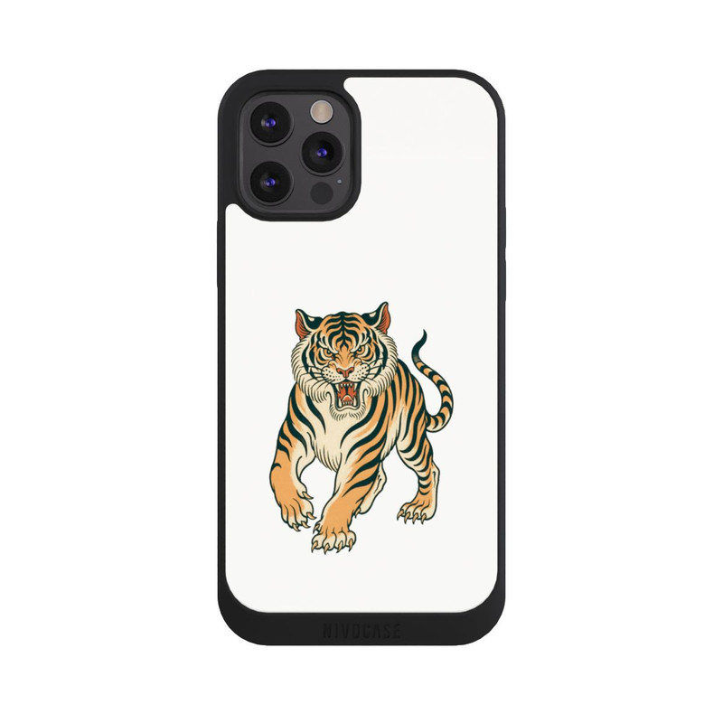 iPhone 12 Pro NIVOpure Tigre en colère avec IA