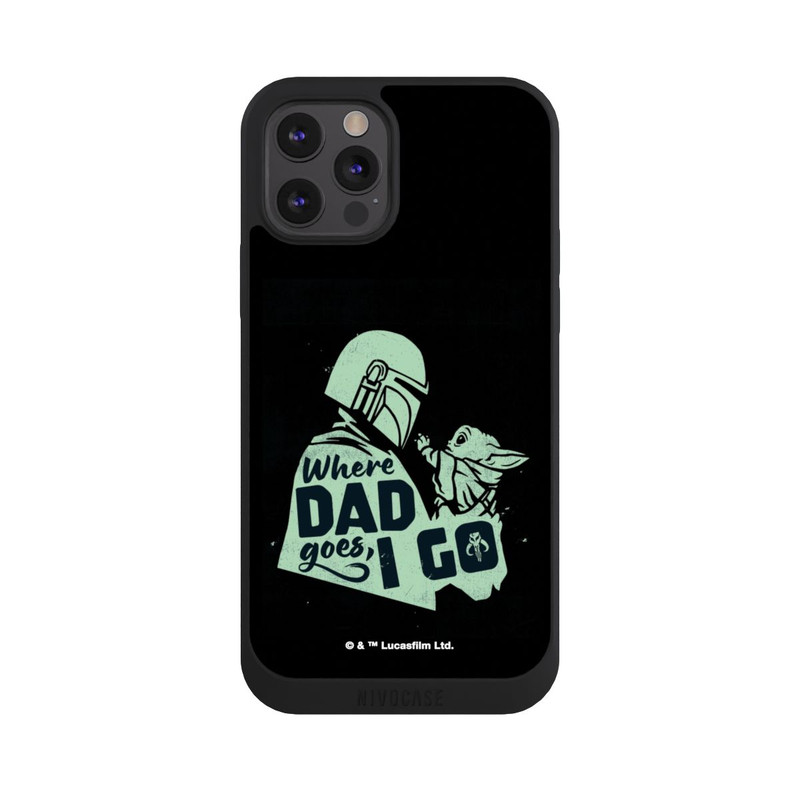 iPhone 12 Pro NIVOpure Grogu - Where dad goes,I go
