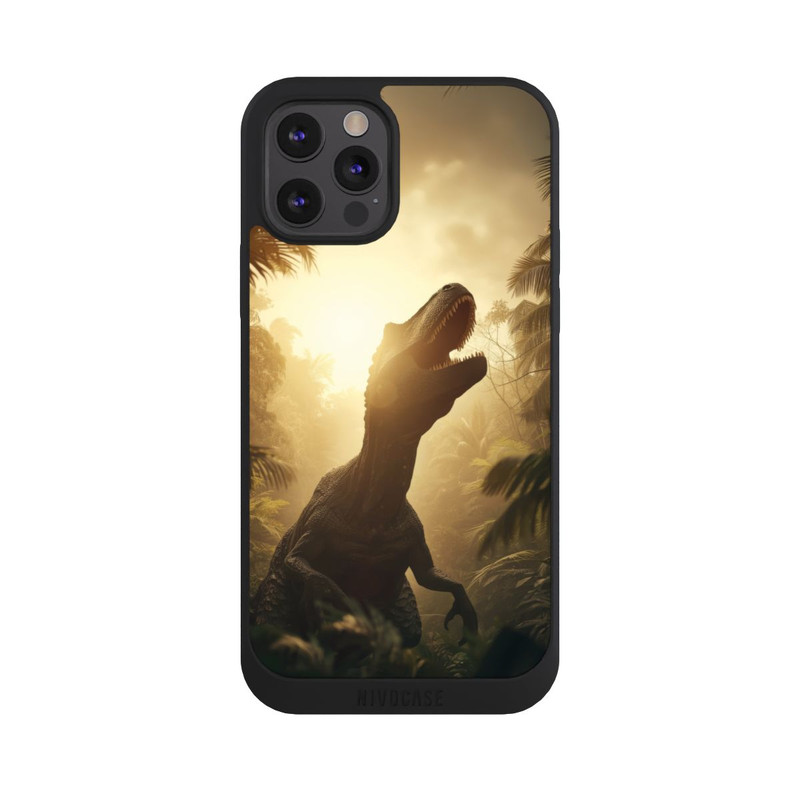 iPhone 12 Pro NIVOpure Dinosaure dans la Jungle avec IA