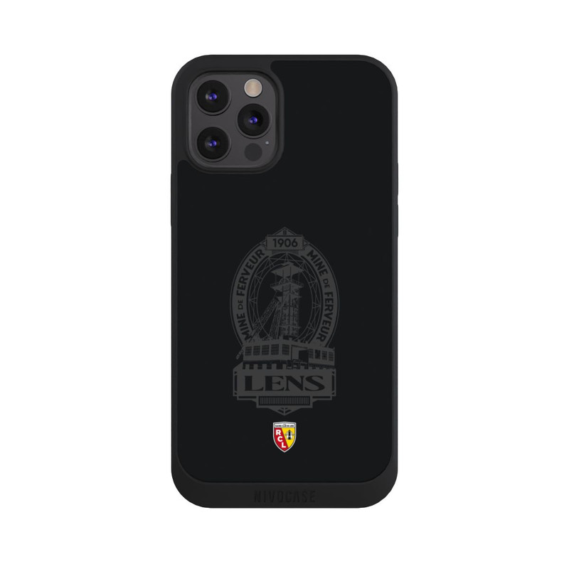 iPhone 12 Pro NIVOpure RC Lens Mine de Ferveur Emblème noir
