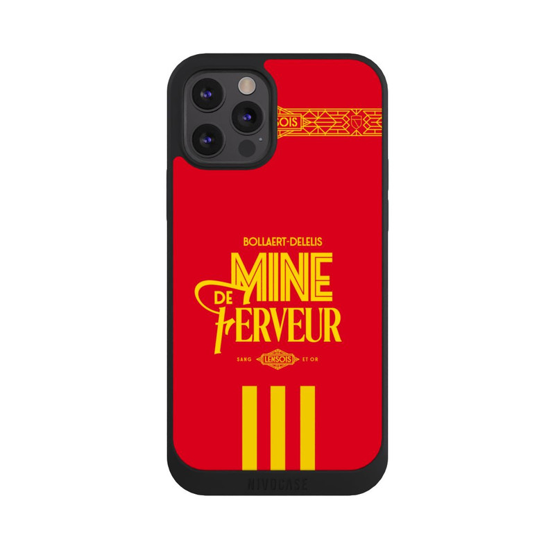 iPhone 12 Pro NIVOpure RC Lens Mine de Ferveur rouge