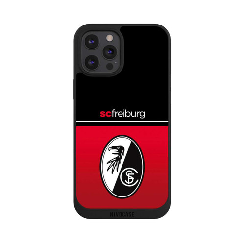 Apple iPhone 12 Pro Max NIVOpure SC Freiburg - Schwarz Rot