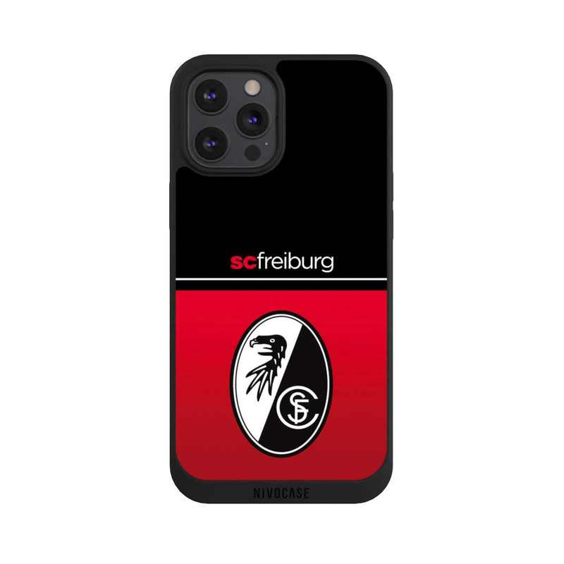 iPhone 12 Pro Max NIVOpure SC Freiburg - Schwarz Rot