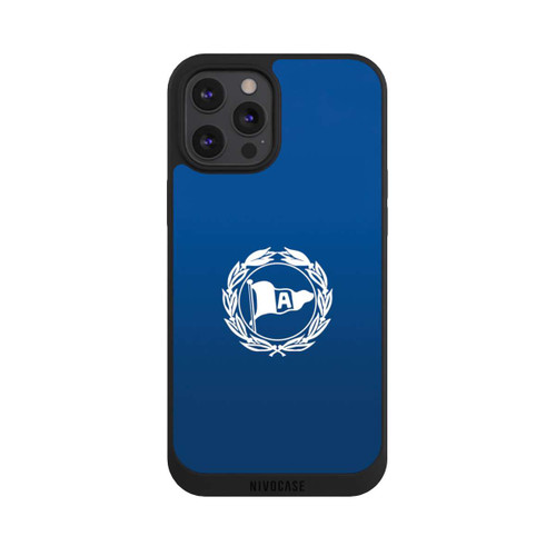 Apple iPhone 12 Pro Max NIVOpure DSC Arminia Bielefeld Logo Weiss