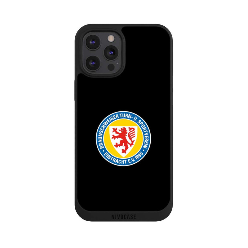 iPhone 12 Pro Max NIVOpure Eintracht Braunschweig Noir