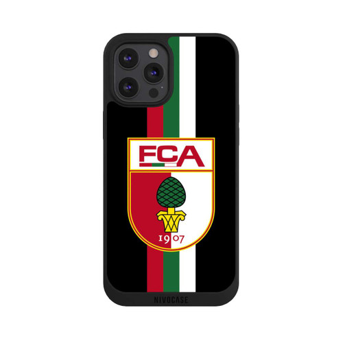 Apple iPhone 12 Pro Max NIVOpure FC Augsburg Streifen