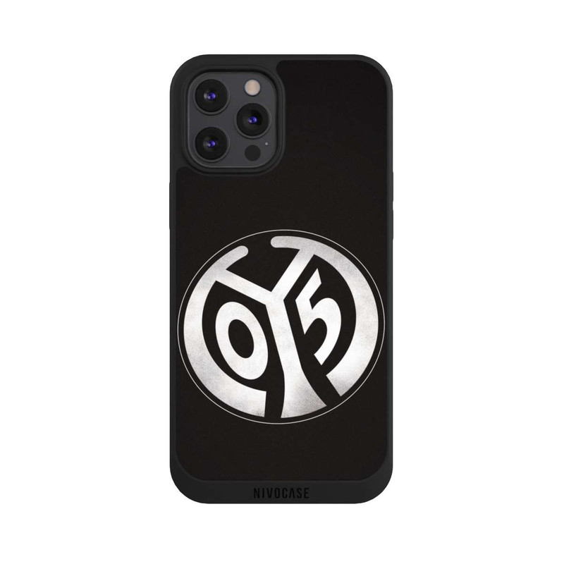 iPhone 12 Pro Max NIVOpure Mainz 05 Schwarz Grunge