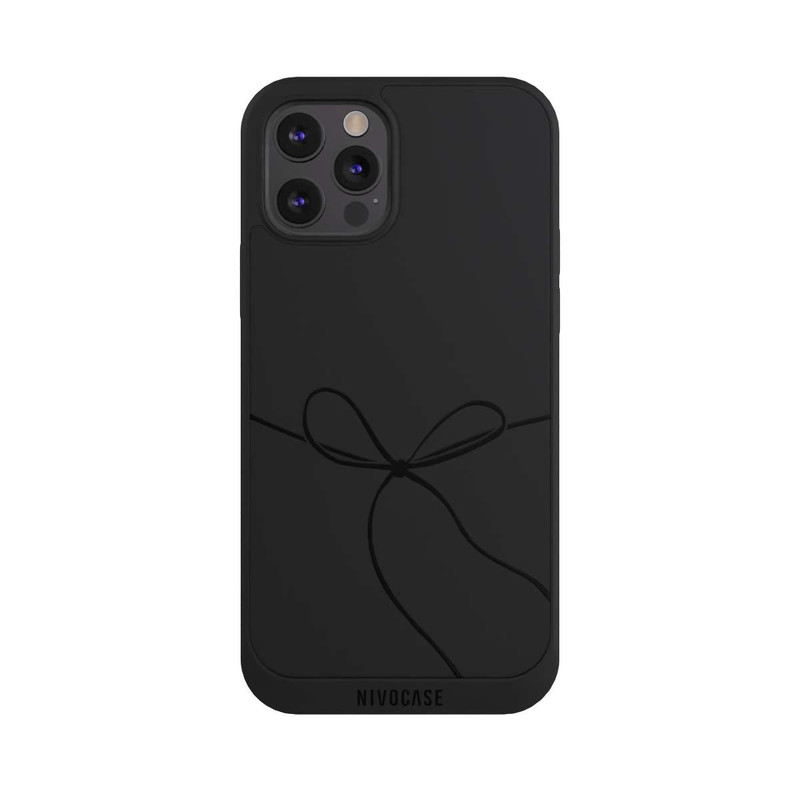 iPhone 12 Pro Max NIVOpure Ruban Noir sans Fond