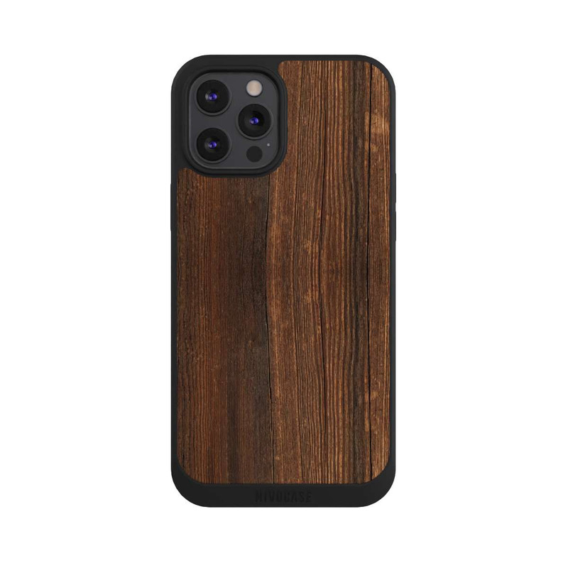 iPhone 12 Pro Max NIVOpure Nußbaum Holzlook