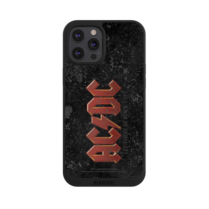 iPhone 12 Pro Max NIVOpure ACDC Let There Be Rock Anthracite