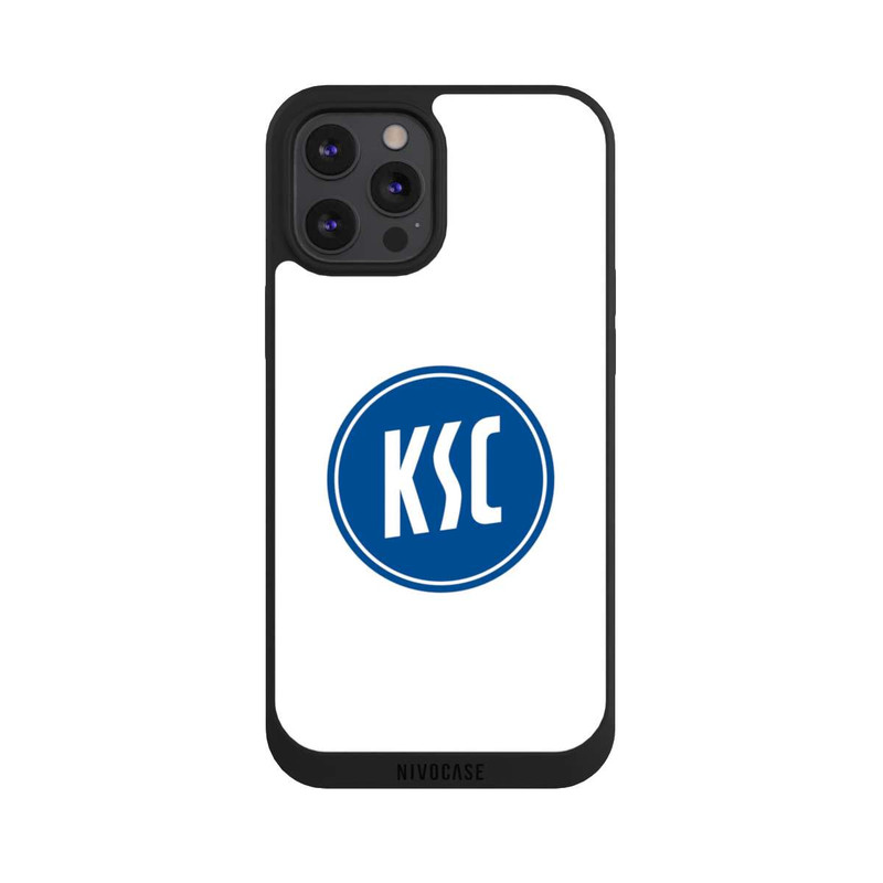 iPhone 12 Pro Max NIVOpure KSC Logo auf Weiß