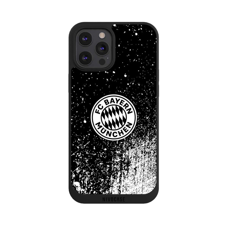 iPhone 12 Pro Max NIVOpure Splatter Schwarz - FCB