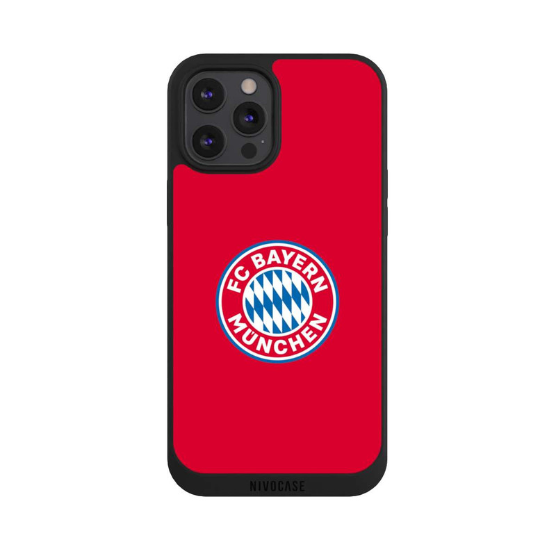 iPhone 12 Pro Max NIVOpure FCB Logo auf Rot