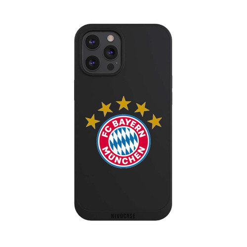 Apple iPhone 12 Pro Max NIVOpure Logo FCB avec Étoiles - sans Fond