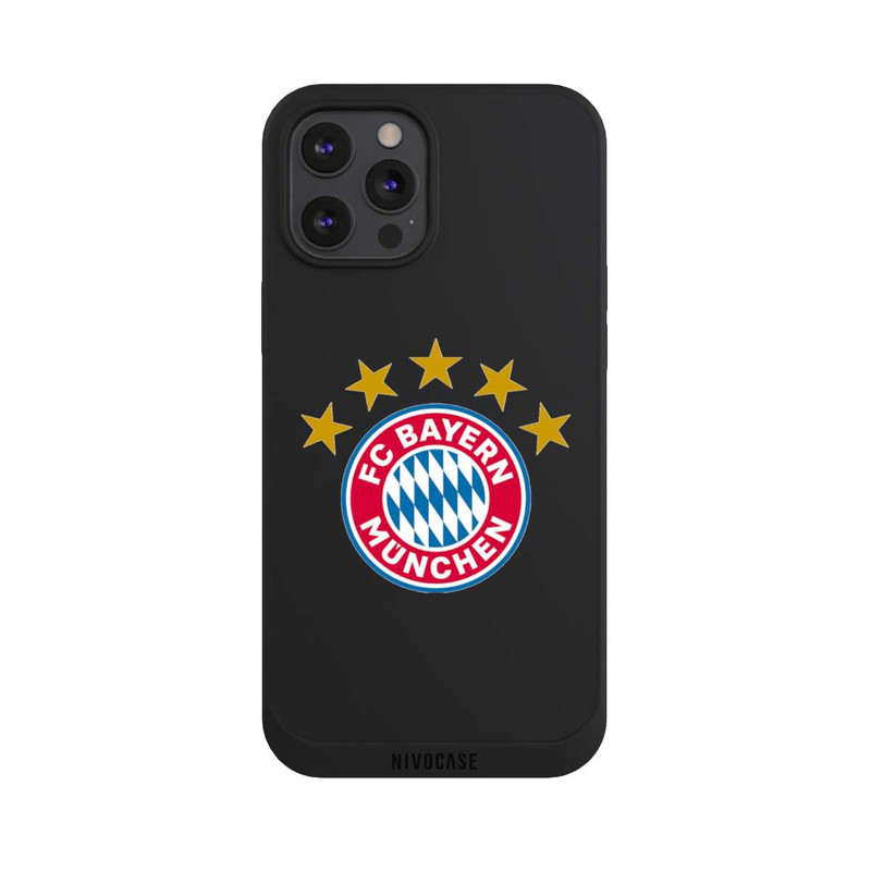 iPhone 12 Pro Max NIVOpure FCB Logo mit Sterne - ohne Hintergrund