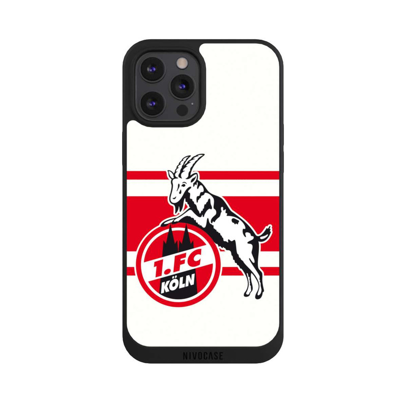 iPhone 12 Pro Max NIVOpure White Red Stripes 1.FC