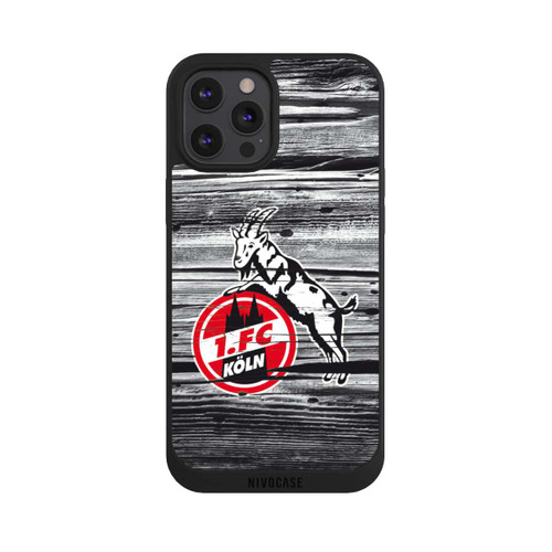 Apple iPhone 12 Pro Max NIVOpure Wooden Grunge 1.FC Köln