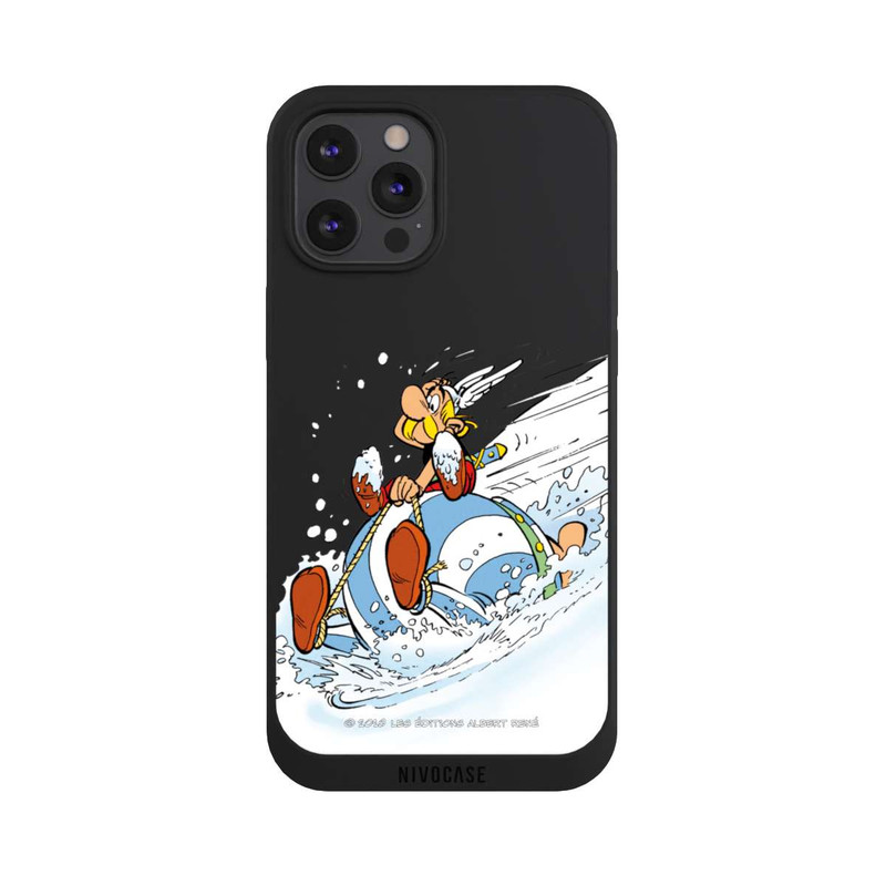 iPhone 12 Pro Max NIVOpure Astérix & Obélix Luge Transparent