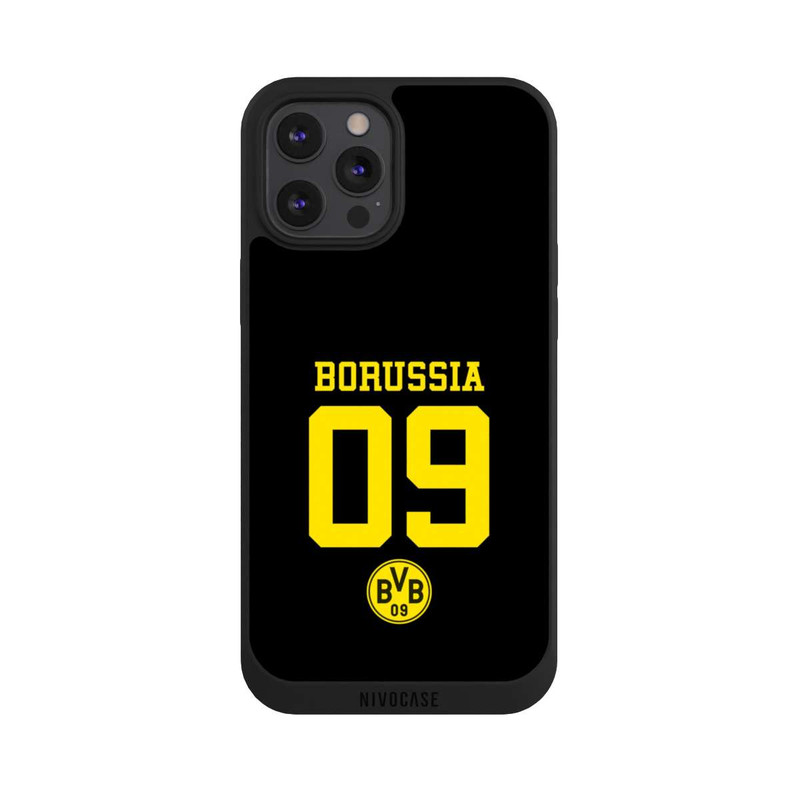 iPhone 12 Pro Max NIVOpure Borussia 09 Noir - BVB