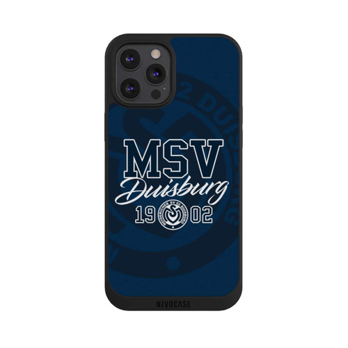 Apple iPhone 12 Pro Max NIVOpure 1902 Dunkelblau - MSV