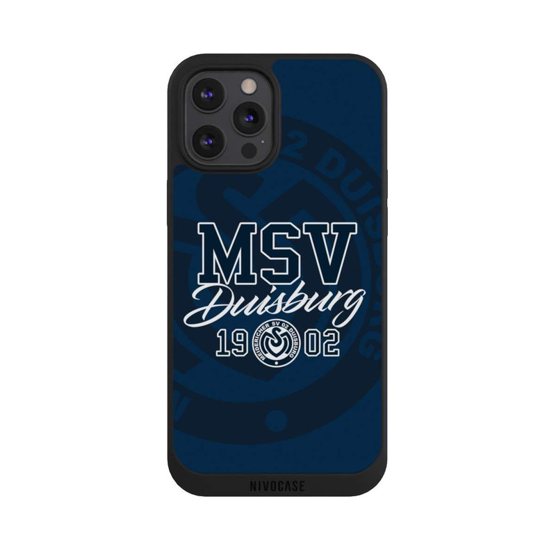 iPhone 12 Pro Max NIVOpure 1902 Dunkelblau - MSV