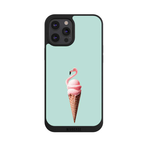 Apple iPhone 12 Pro Max NIVOpure Glace au flamant rose