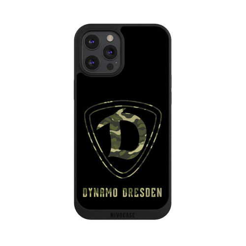 Apple iPhone 12 Pro Max NIVOpure Camo D Schwarz