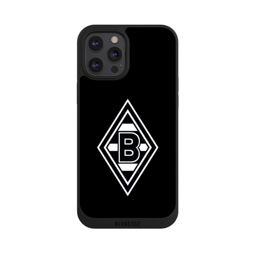 Apple iPhone 12 Pro Max NIVOpure Borussia Raute Schwarz