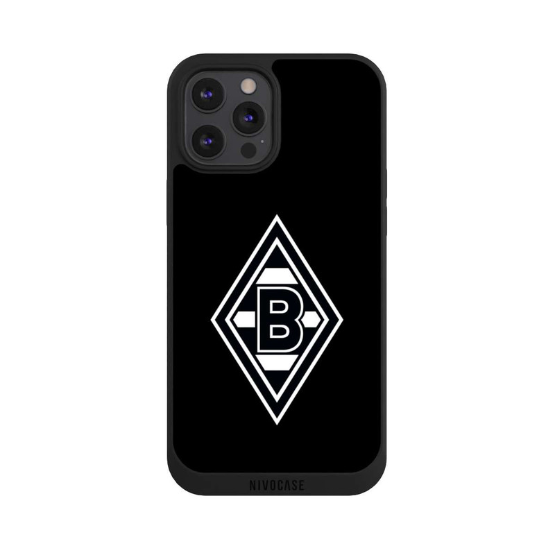 iPhone 12 Pro Max NIVOpure Borussia Raute Schwarz