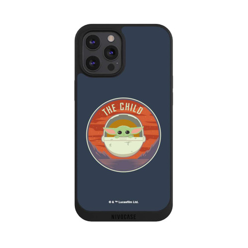 Apple iPhone 12 Pro Max NIVOpure The Child Badge bleu