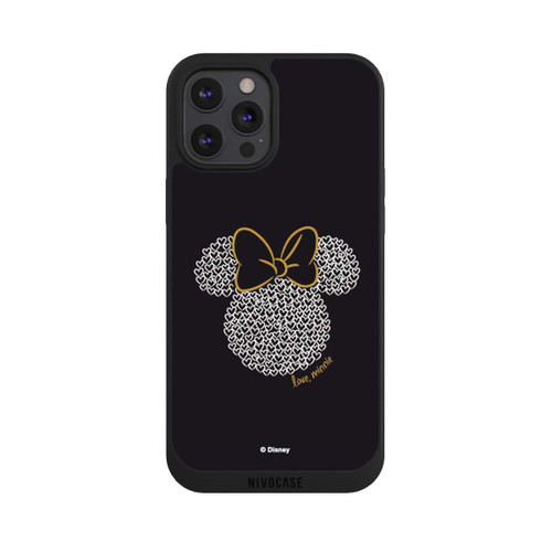 Apple iPhone 12 Pro Max NIVOpure Minnie Black and White