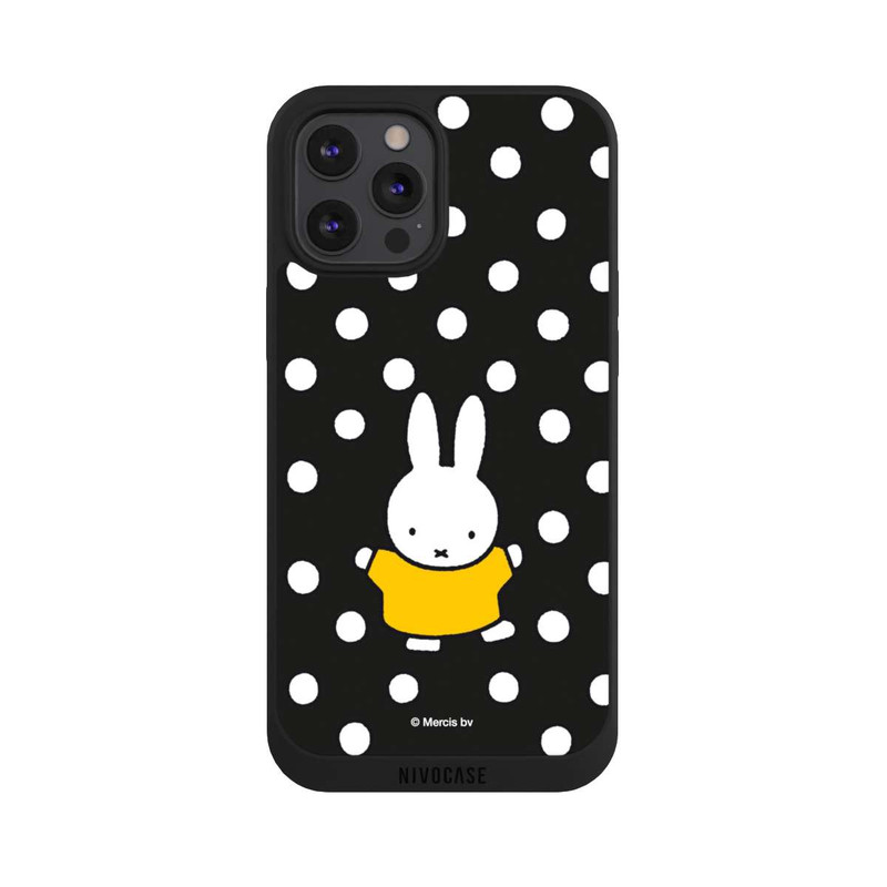 iPhone 12 Pro Max NIVOpure Miffy Pois Blancs