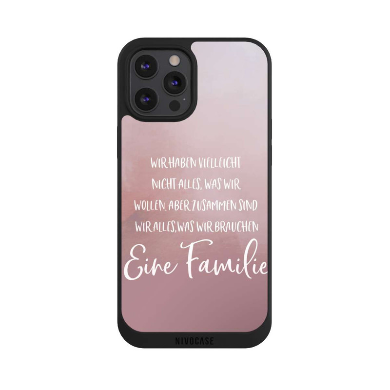iPhone 12 Pro Max NIVOpure Eine Familie Altrosa