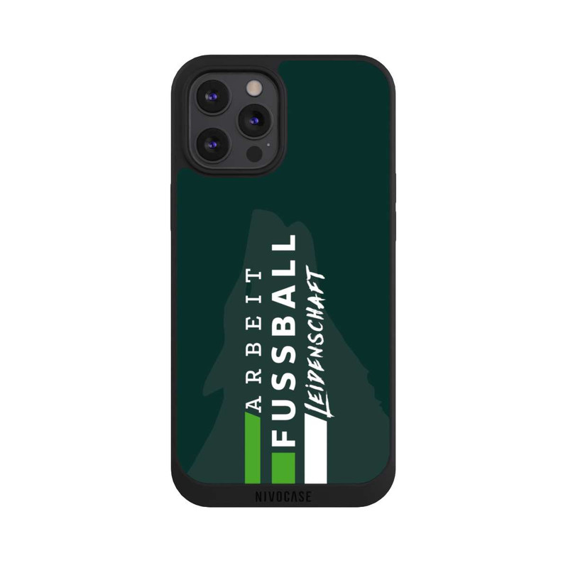 iPhone 12 Pro Max NIVOpure Arbeit-Fussball-Leidenschaft - Wolf