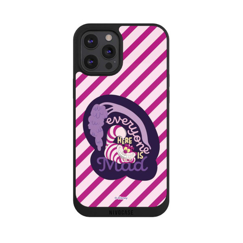 Apple iPhone 12 Pro Max NIVOpure We Are All Mad Here Stripe
