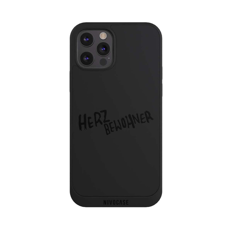 iPhone 12 Pro Max NIVOpure Herzbewohner Weiß Transparent