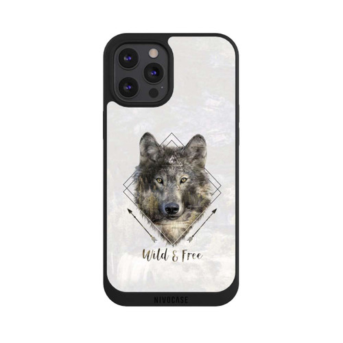 Apple iPhone 12 Pro Max NIVOpure Wolf Grau
